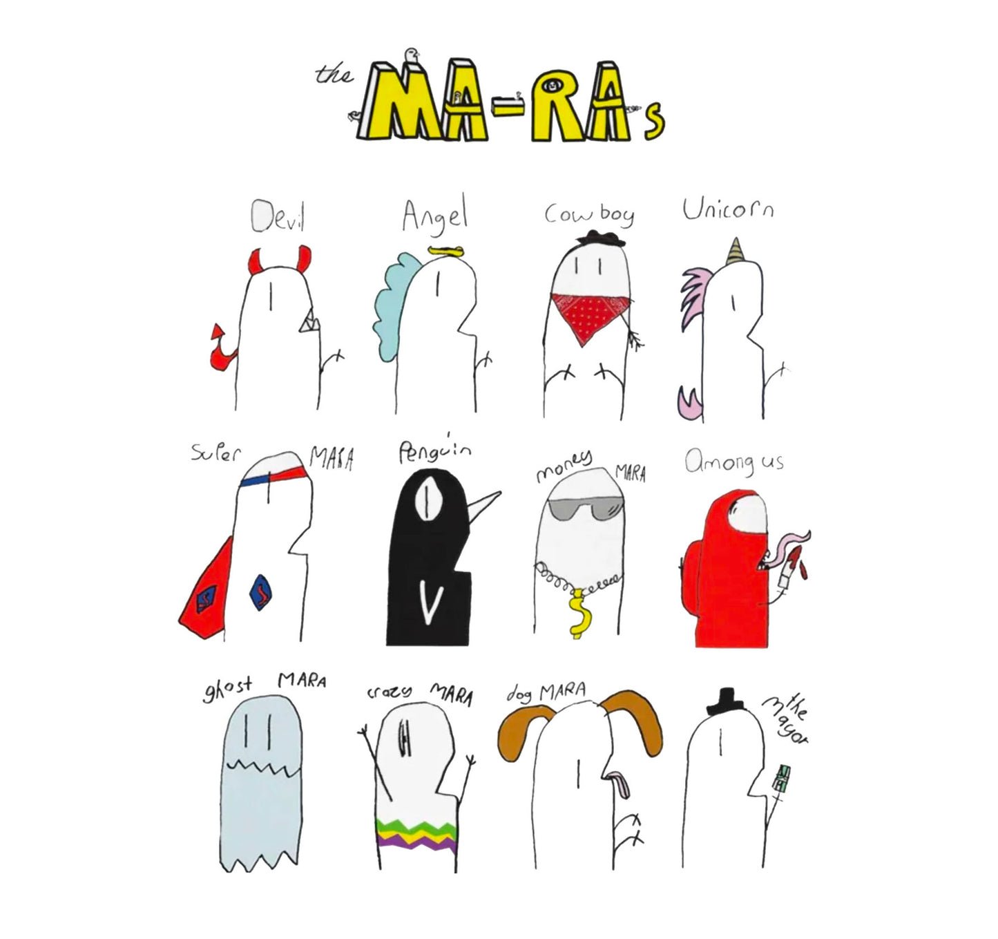 The Ma-Ra's chart | Kids T-Shirt